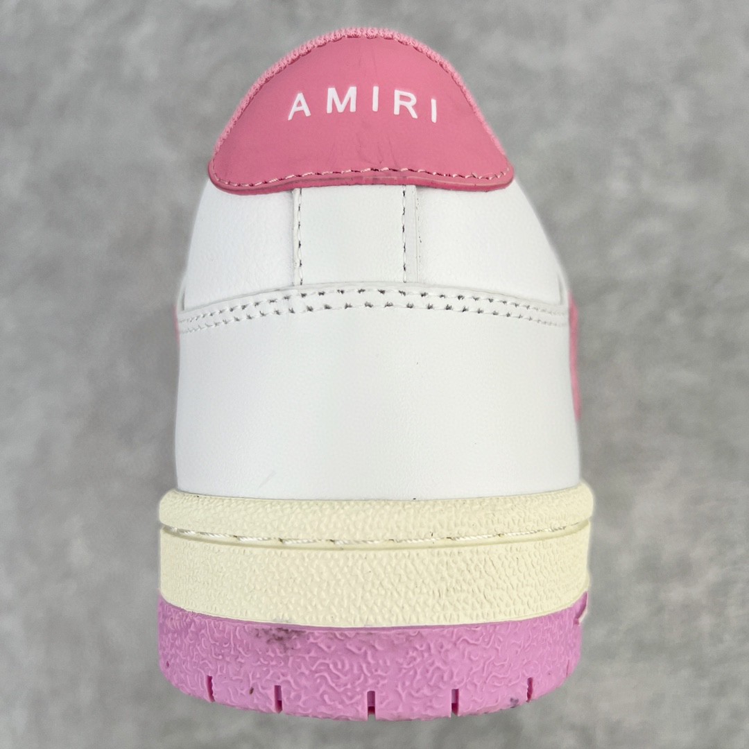 AMIRI 埃米尔 Skel Top Low 骨头鞋 粉白 低筒 休闲鞋 板鞋 运动鞋 男鞋 WFS003-109