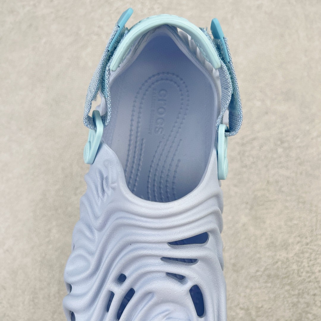 Salehe Bembury Crocs Pollex Clog Urchin 迷雾紫 卡骆驰指纹式 脊骨系列 夏日沙滩室内外穿搭休闲涉水洞洞鞋凉拖鞋 男女同款 207393-5PS