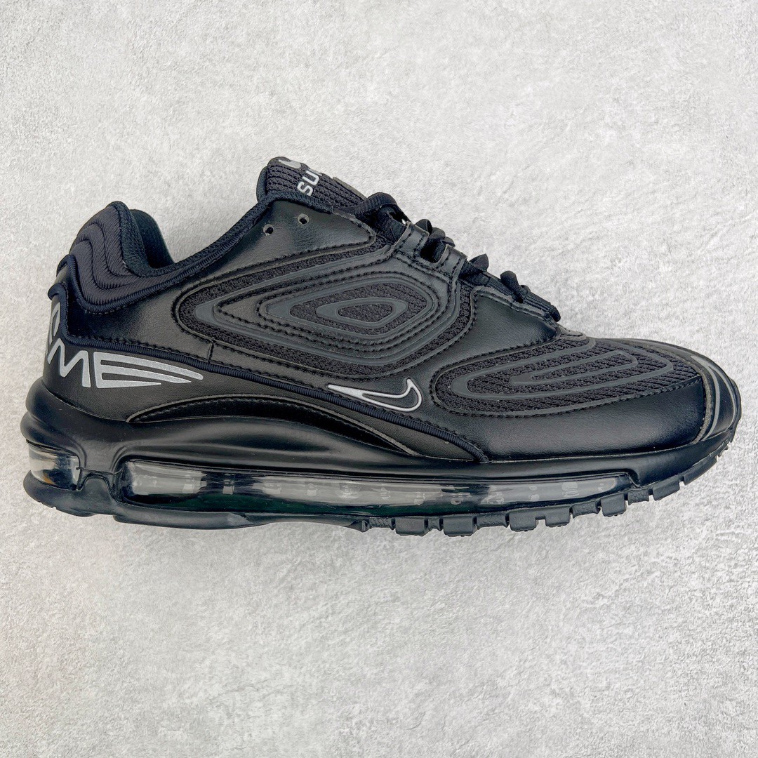 Supreme Nike Air Max 98 TL 联名款 黑色 低筒 运动鞋 跑步鞋 慢跑鞋 男鞋 DR1033-001