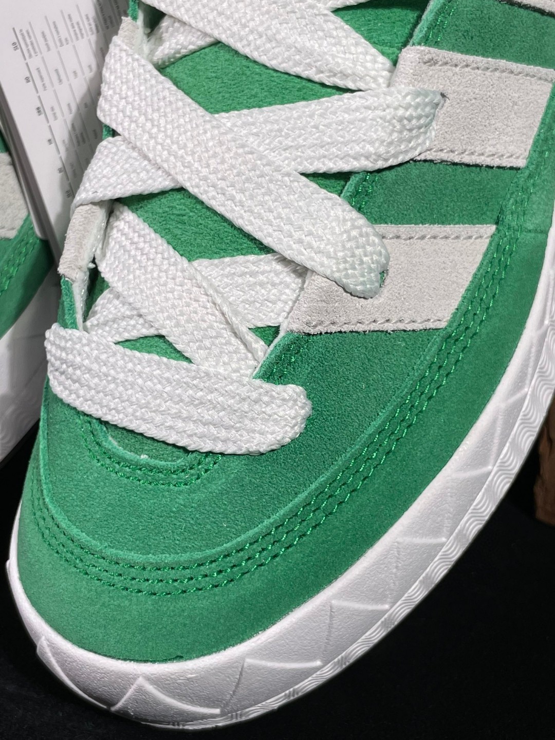 adidas originals Adimatic 复古鲨鱼面包鞋 绿灰 低筒 鲨鱼鞋 板鞋 休闲鞋 运动鞋 GZ6202