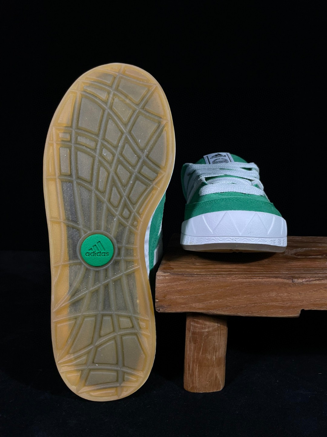 adidas originals Adimatic 复古鲨鱼面包鞋 绿灰 低筒 鲨鱼鞋 板鞋 休闲鞋 运动鞋 GZ6202