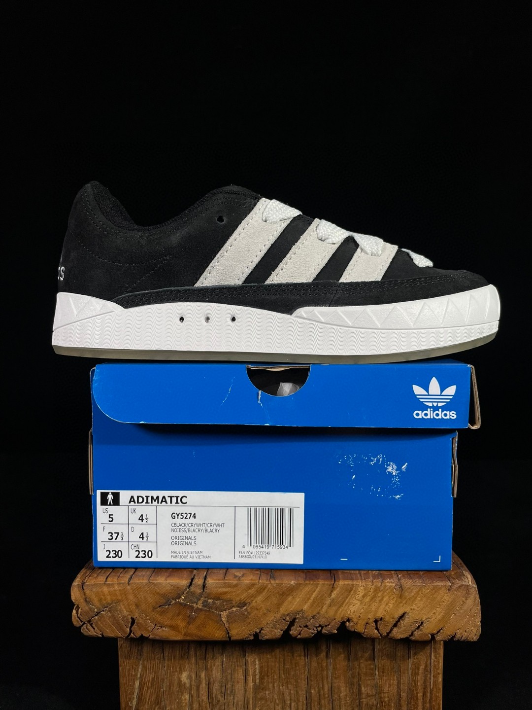 Bad Bunny adidas originals Campus 痞兔联名款 黑浅灰 低筒 鲨鱼鞋 板鞋 休闲鞋 运动鞋 GY5274