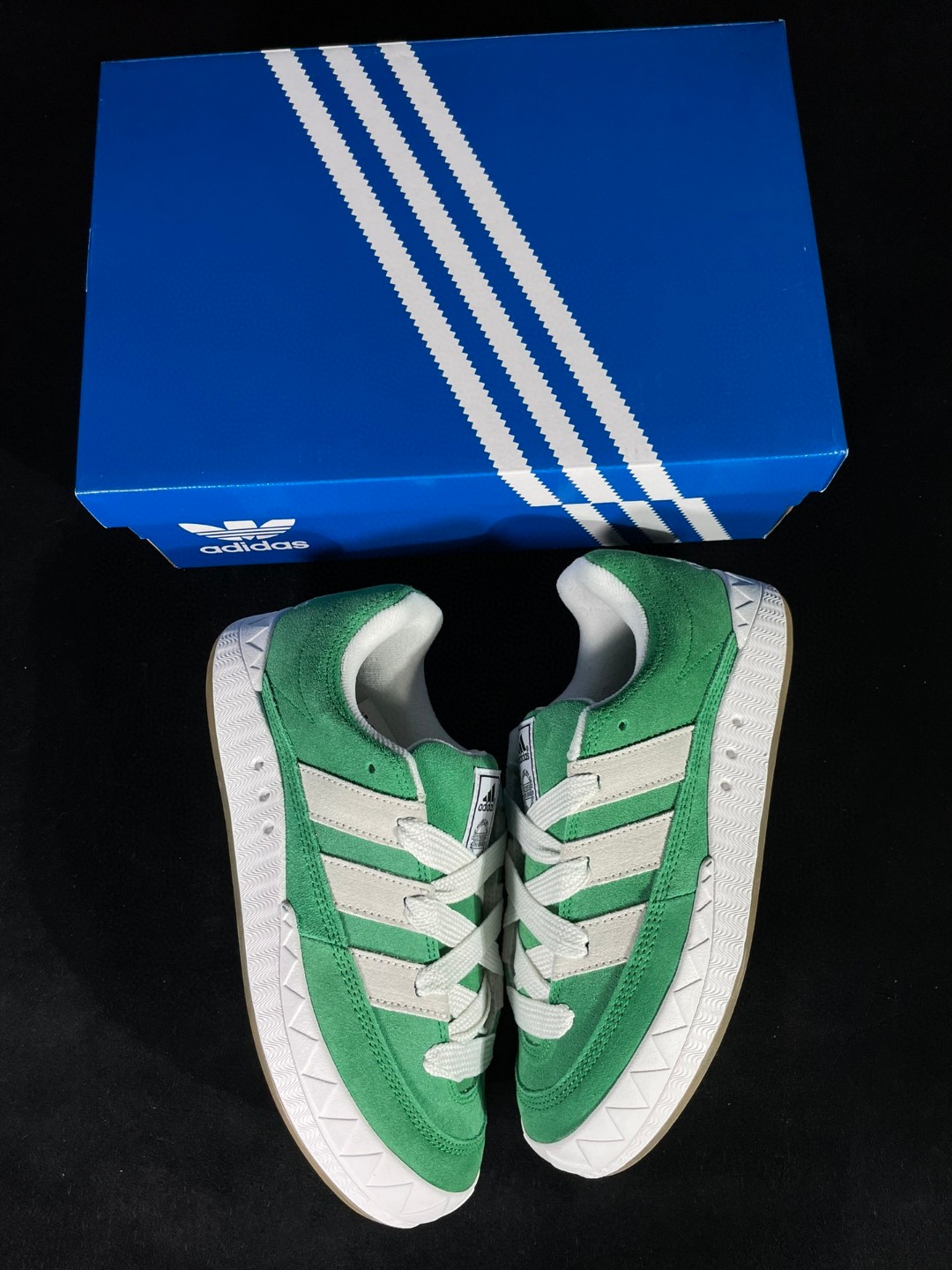 adidas originals Adimatic 复古鲨鱼面包鞋 绿灰 低筒 鲨鱼鞋 板鞋 休闲鞋 运动鞋 GZ6202