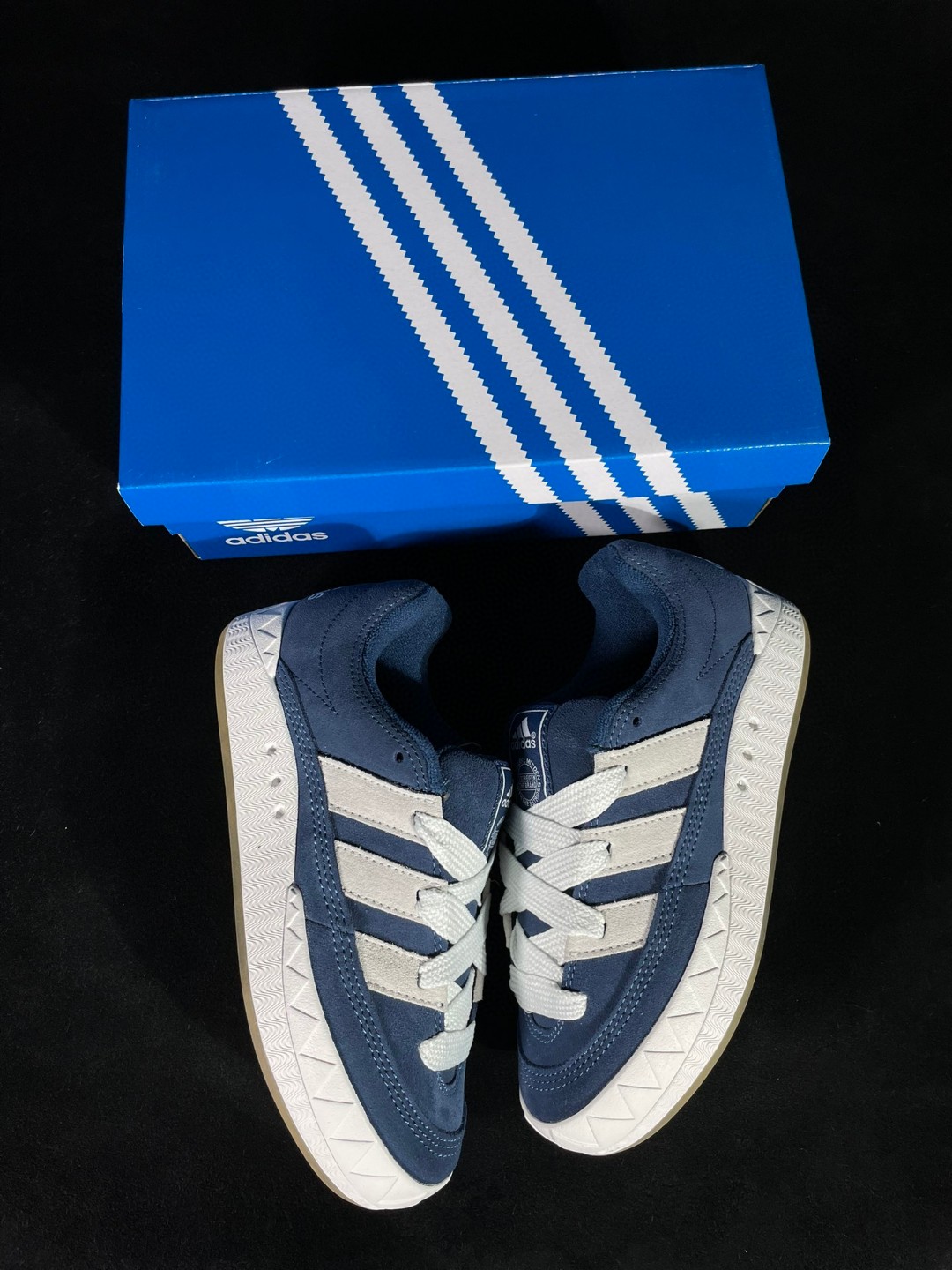 Bad Bunny adidas originals Campus 痞兔联名款 蓝浅灰 低筒 鲨鱼鞋 板鞋 休闲鞋 运动鞋 GY2088