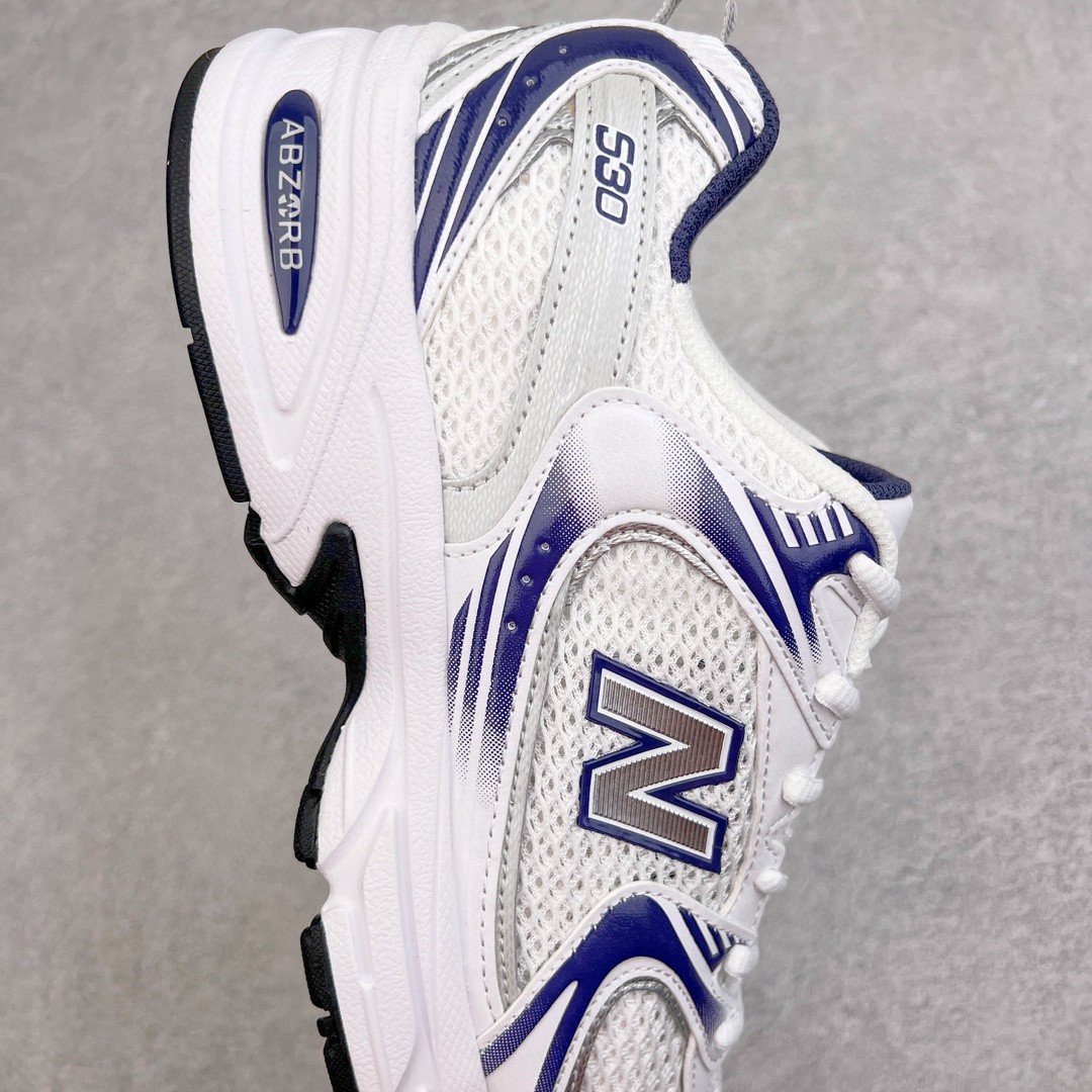 New Balance NB 530 白灰色 低筒 复古跑鞋 休闲鞋 板鞋 运动鞋 男鞋 女鞋 MR530BA
