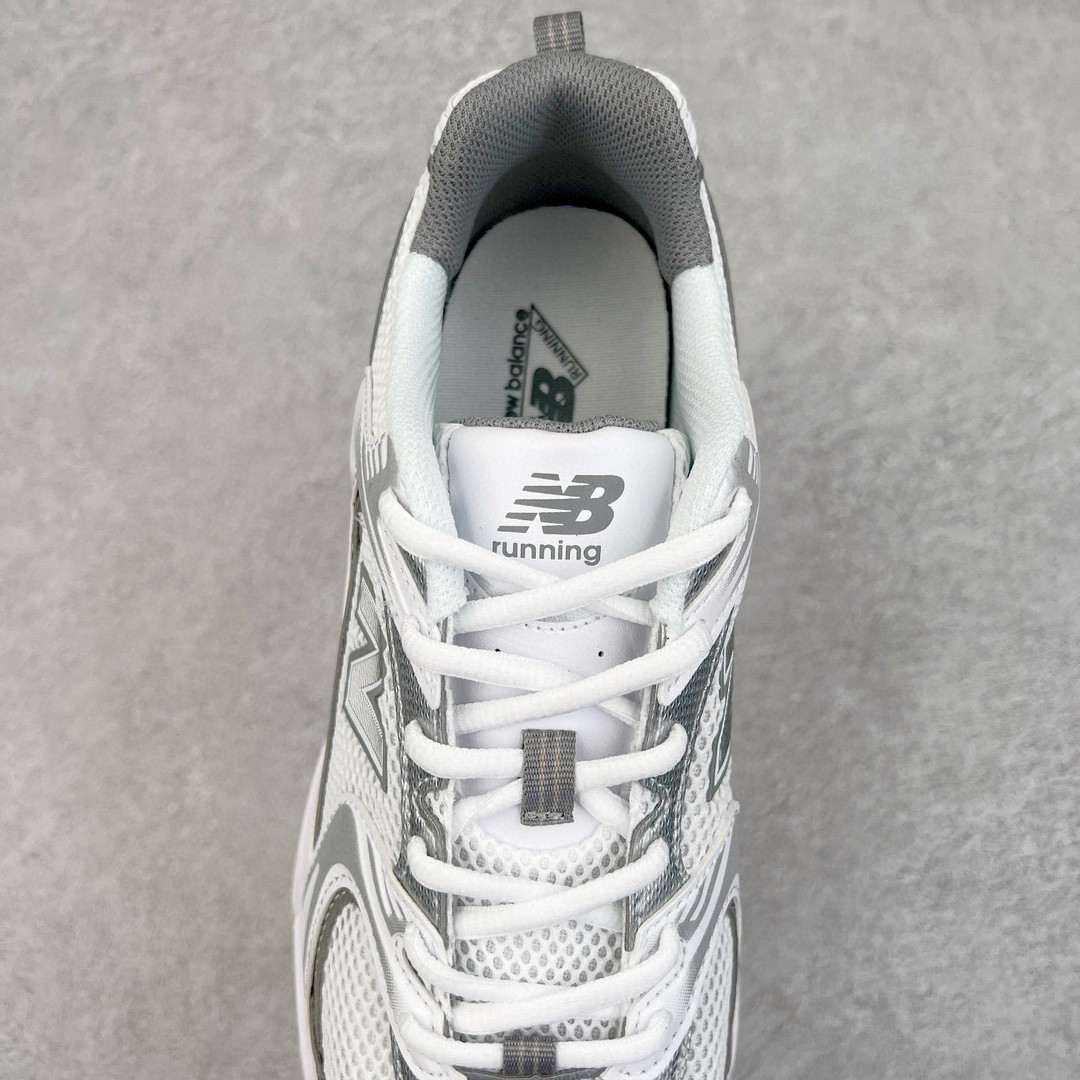 New Balance NB 530 银白色 低筒 复古跑鞋 休闲鞋 板鞋 运动鞋 男鞋 女鞋 MR530AD