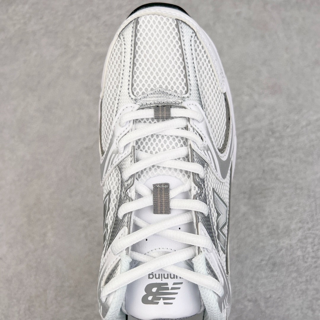New Balance NB 530 银白色 低筒 复古跑鞋 休闲鞋 板鞋 运动鞋 男鞋 女鞋 MR530AD