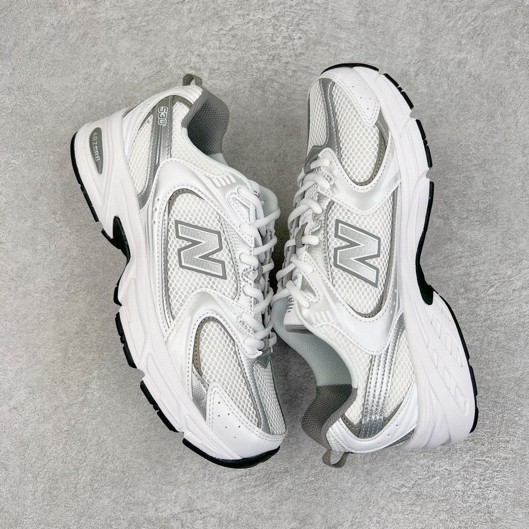 New Balance NB 530 银白色 低筒 复古跑鞋 休闲鞋 板鞋 运动鞋 男鞋 女鞋 MR530AD