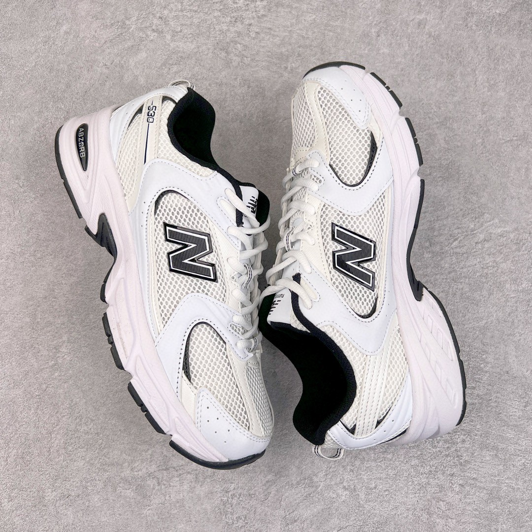 New Balance NB 530 白色 低筒 复古跑鞋 休闲鞋 板鞋 运动鞋 男鞋 女鞋 MR530EWB