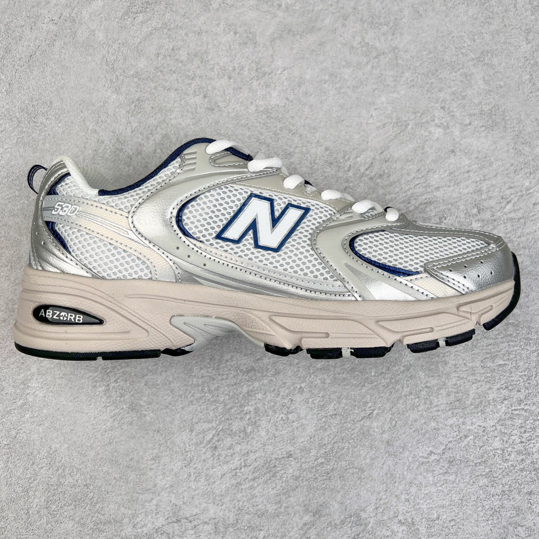 New Balance NB 530 灰银色 低筒 复古跑鞋 休闲鞋 板鞋 运动鞋 男鞋 女鞋 MR530KA