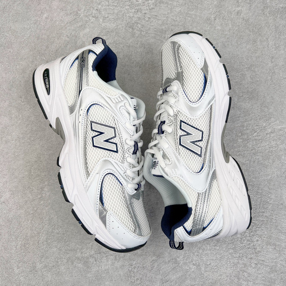 New Balance NB 530 白银色 低筒 复古跑鞋 休闲鞋 板鞋 运动鞋 男鞋 女鞋 MR530SG