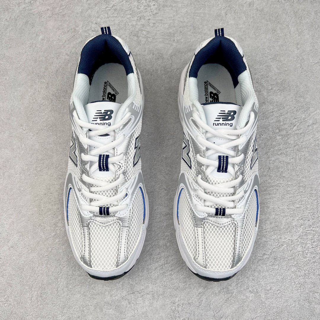 New Balance NB 530 白银色 低筒 复古跑鞋 休闲鞋 板鞋 运动鞋 男鞋 女鞋 MR530SG