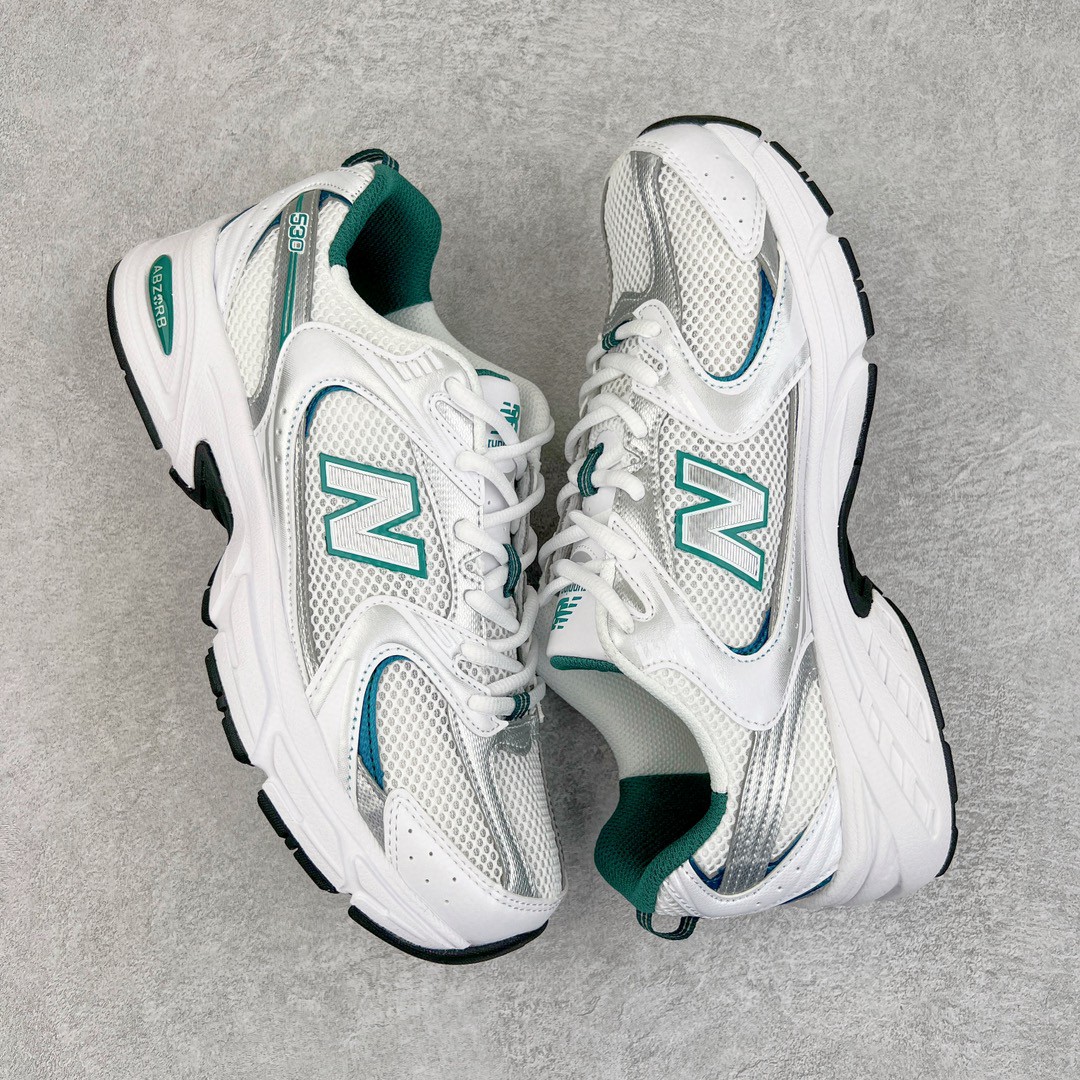 New Balance NB 530 白绿色 低筒 复古跑鞋 休闲鞋 板鞋 运动鞋 男鞋 女鞋 MR530AB