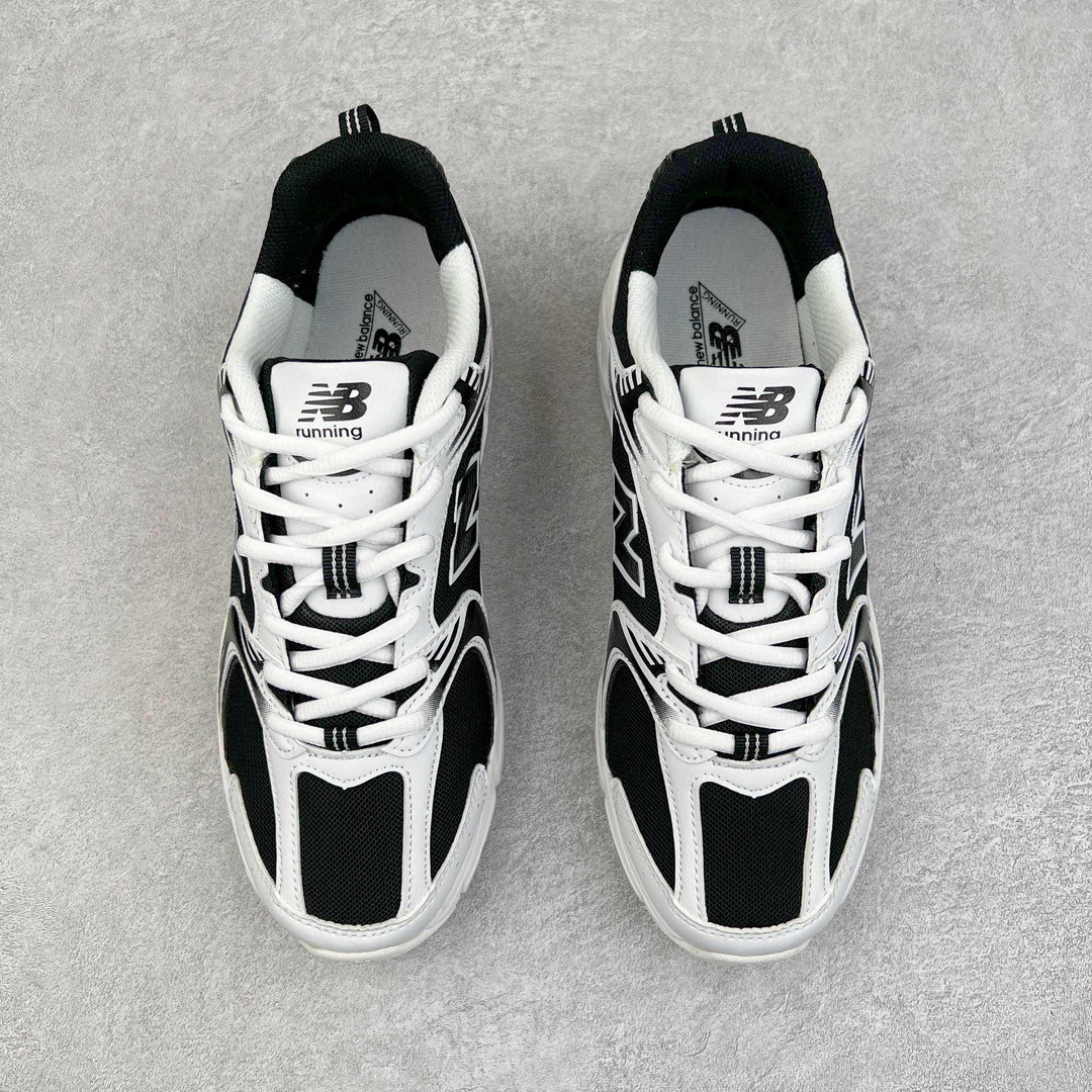 New Balance NB 530 黑白色 低筒 复古跑鞋 休闲鞋 板鞋 运动鞋 男鞋 女鞋 MR530SJ
