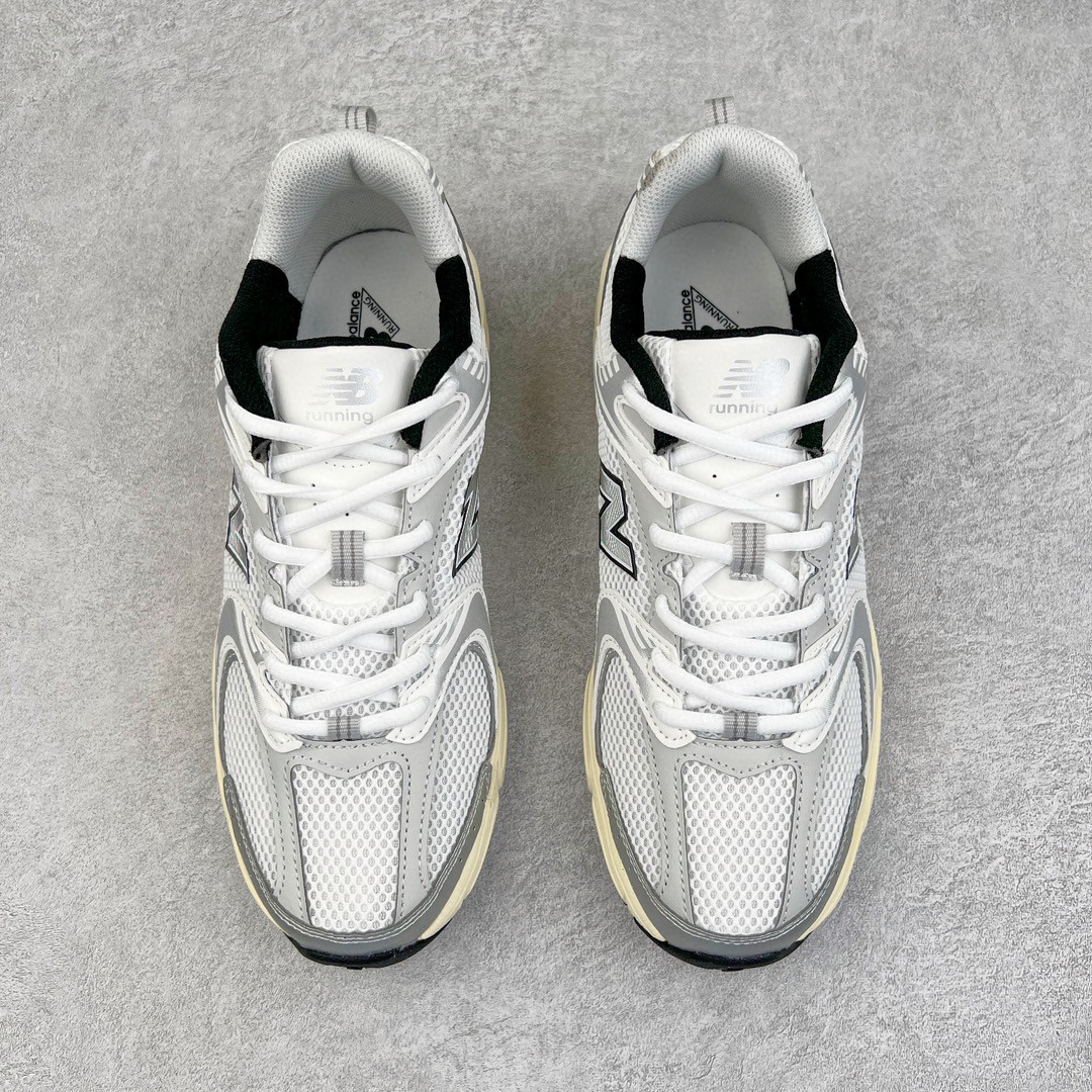 New Balance NB 530 银黑 低筒 复古跑鞋 休闲鞋 板鞋 运动鞋 男鞋 女鞋 MR530TA
