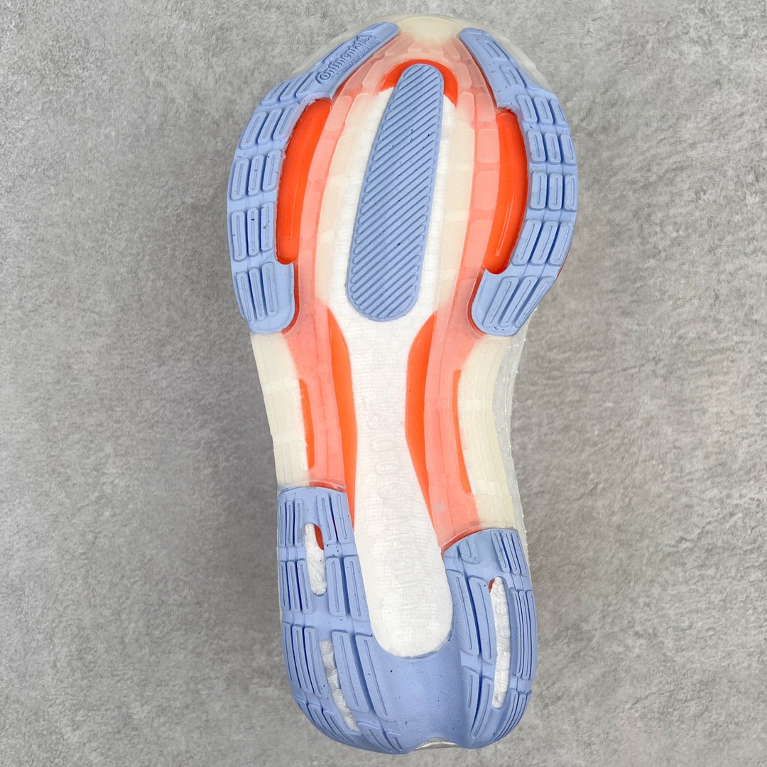 Adidas Ultraboost Light 蓝白橙 低筒 运动鞋 跑步鞋 休闲鞋 女鞋 HQ6347