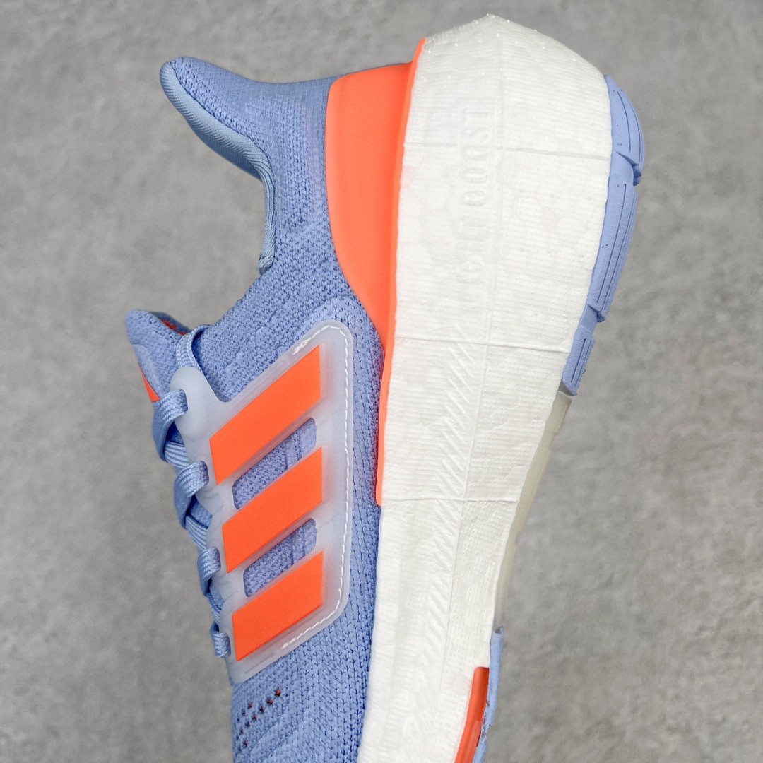 Adidas Ultraboost Light 蓝白橙 低筒 运动鞋 跑步鞋 休闲鞋 女鞋 HQ6347