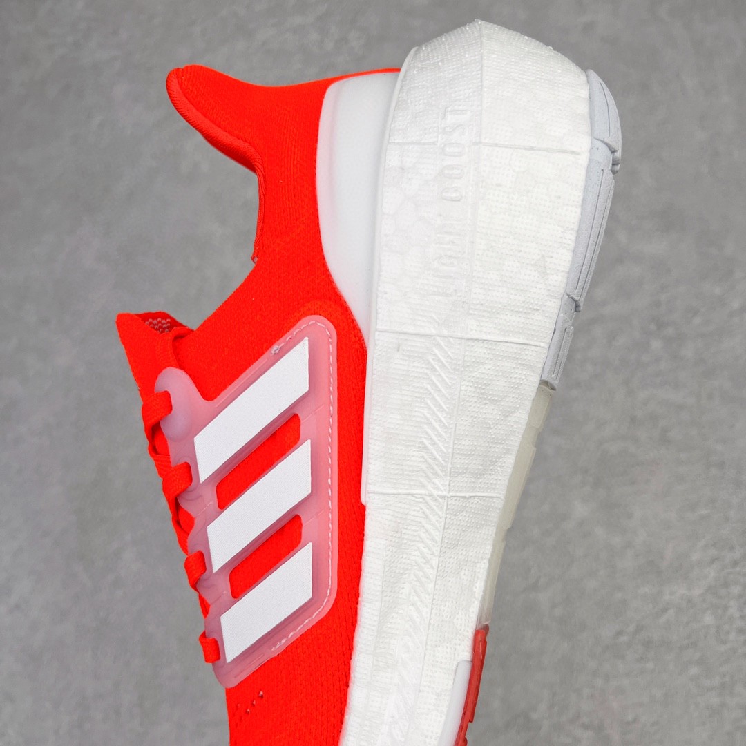 Adidas Ultraboost Light 白红 低筒 运动鞋 跑步鞋 休闲鞋 女鞋 HP3344