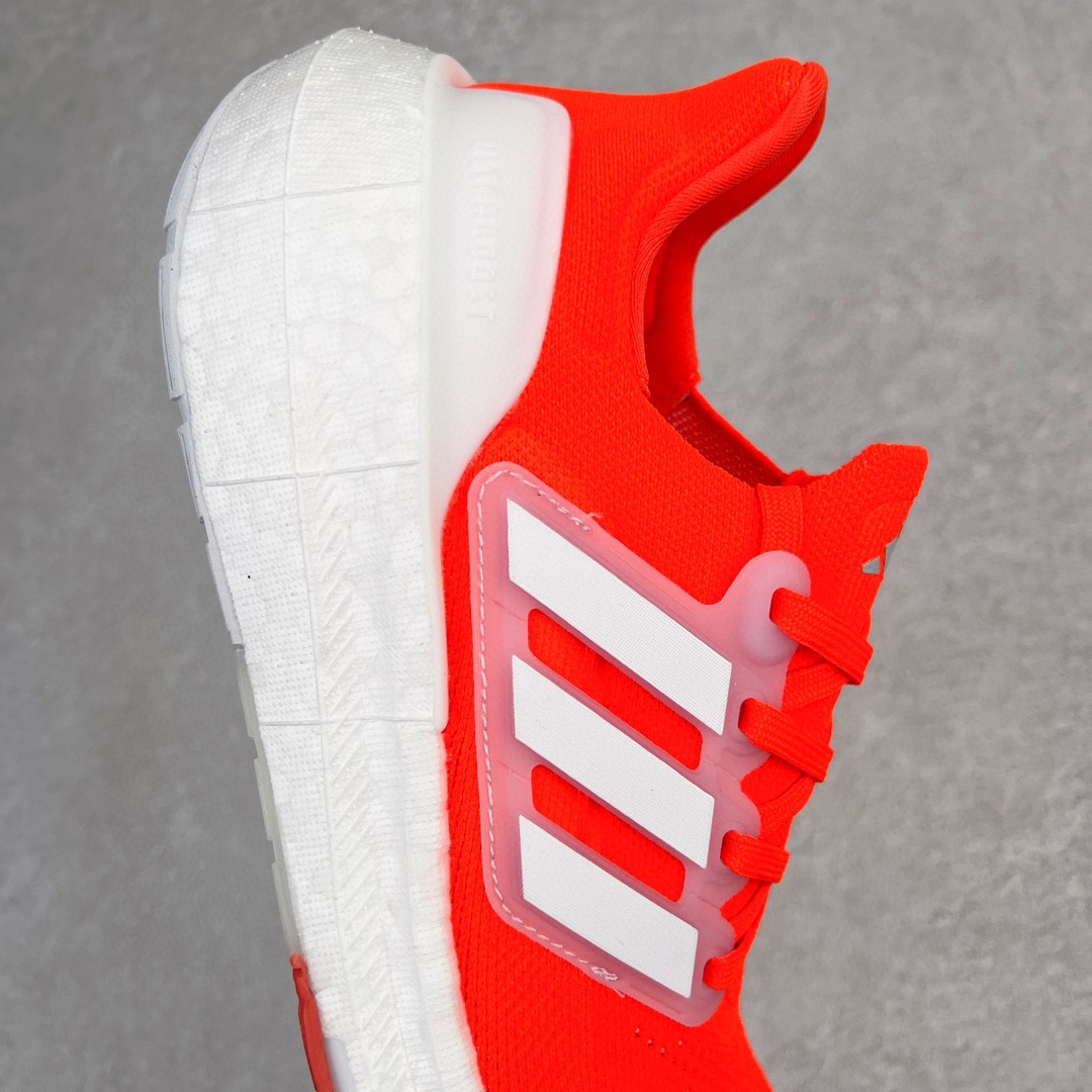 Adidas Ultraboost Light 白红 低筒 运动鞋 跑步鞋 休闲鞋 女鞋 HP3344