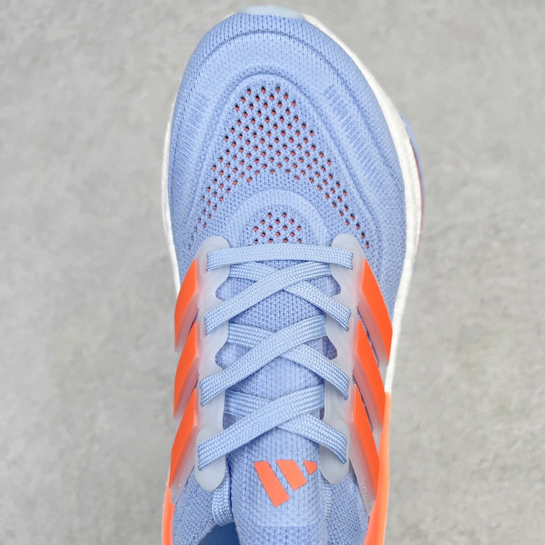 Adidas Ultraboost Light 蓝白橙 低筒 运动鞋 跑步鞋 休闲鞋 女鞋 HQ6347