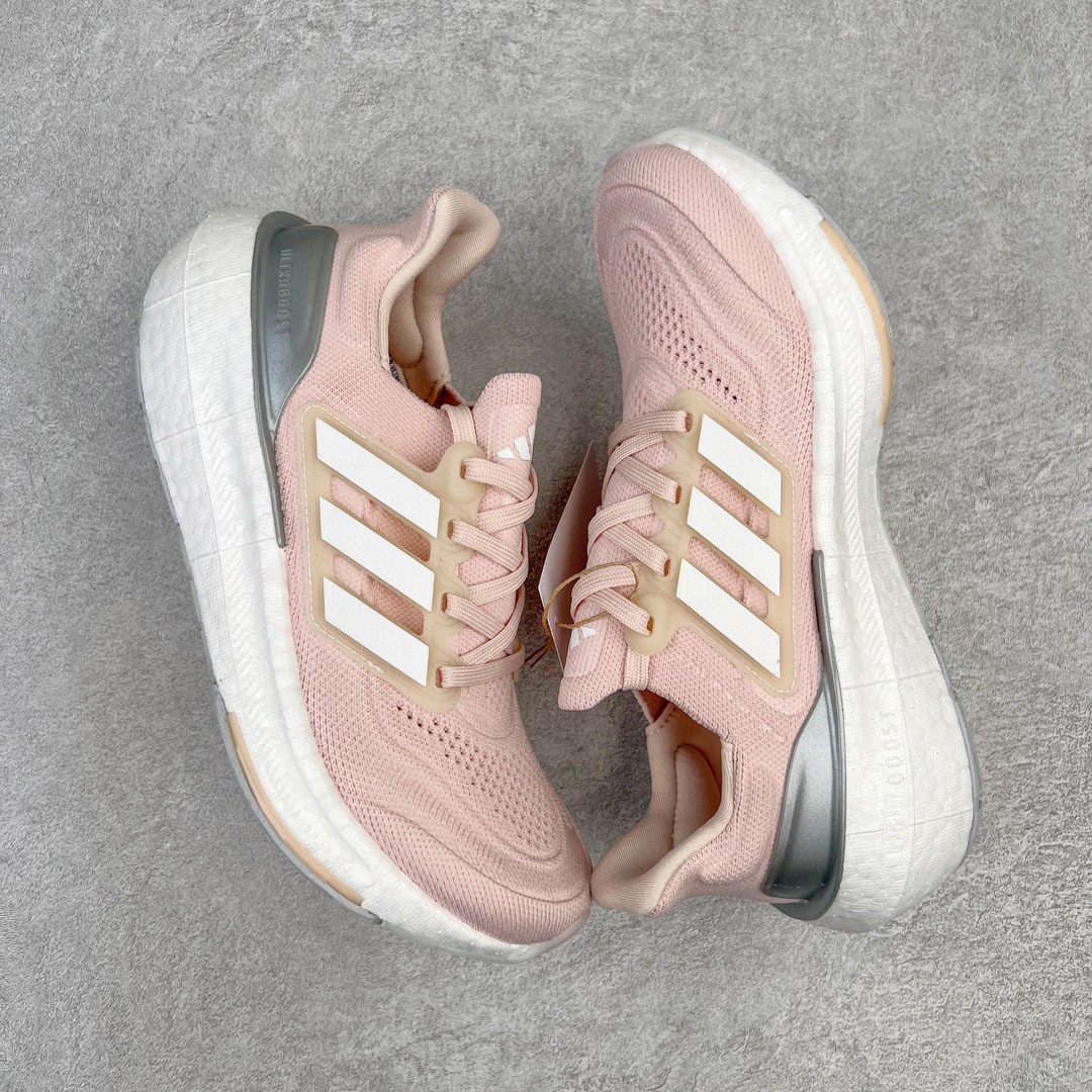 Adidas Ultraboost Light 粉色 低筒 运动鞋 跑步鞋 休闲鞋 女鞋 HQ8600