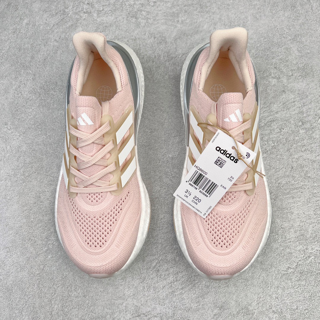 Adidas Ultraboost Light 粉色 低筒 运动鞋 跑步鞋 休闲鞋 女鞋 HQ8600