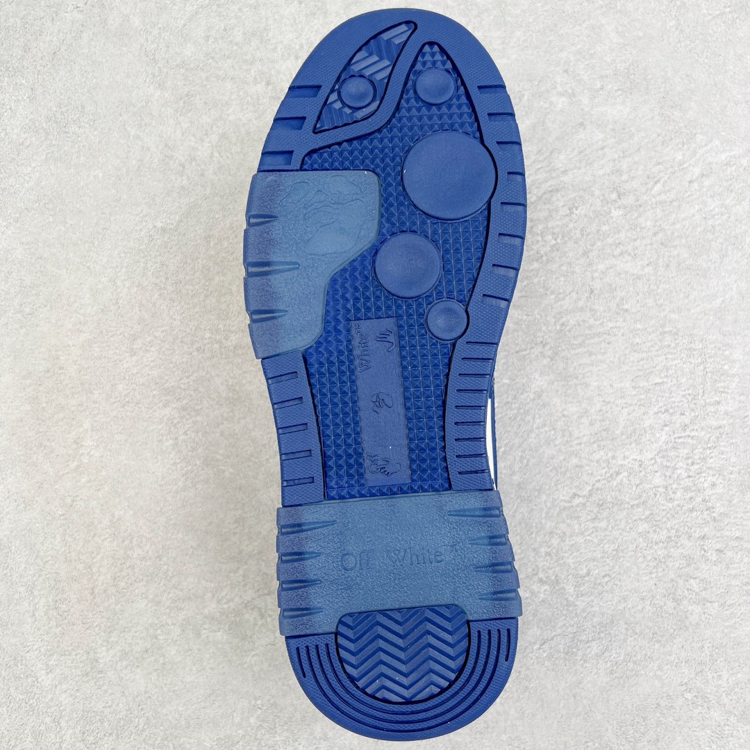 OFF WHITE Out of Office 白蓝色 低筒 板鞋 休闲鞋 运动鞋 男鞋 女鞋 OMIA189S22LEA0010142