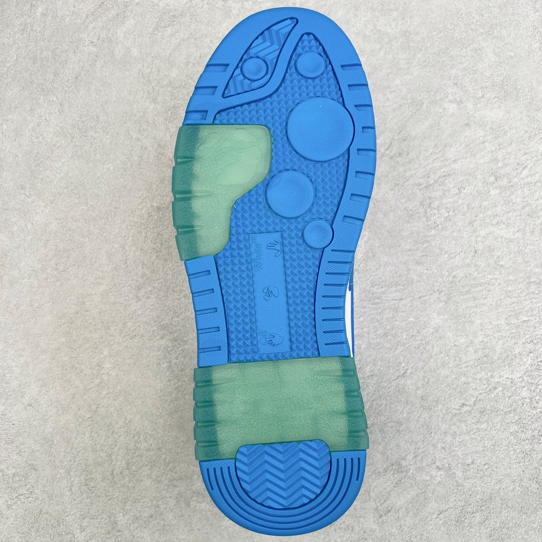 OFF WHITE Out of Office 白蓝 低筒 板鞋 休闲鞋 运动鞋 男鞋 女鞋 OMIA189F21LEA0020145