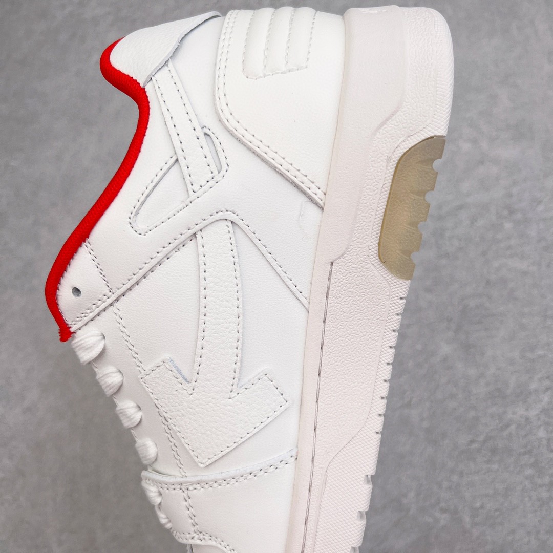 OFF WHITE Out of Office 米白色 低筒 板鞋 休闲鞋 运动鞋 男鞋 女鞋 OMIA189F21LEA0030125