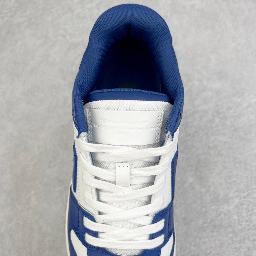 OFF WHITE Out of Office 白蓝色 低筒 板鞋 休闲鞋 运动鞋 男鞋 女鞋 OMIA189S22LEA0010142