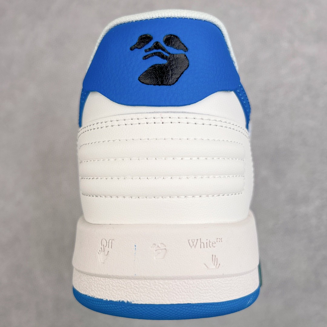 OFF WHITE Out of Office 白蓝 低筒 板鞋 休闲鞋 运动鞋 男鞋 女鞋 OMIA189F21LEA0020145
