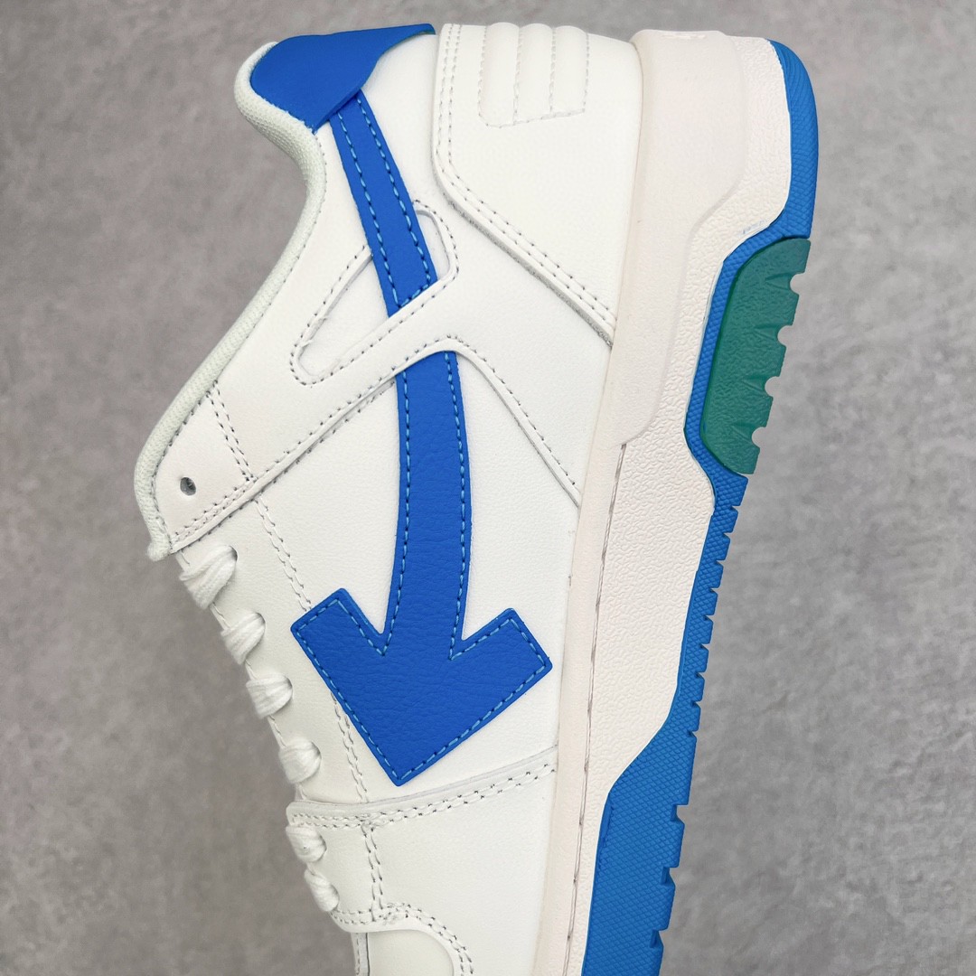 OFF WHITE Out of Office 白蓝 低筒 板鞋 休闲鞋 运动鞋 男鞋 女鞋 OMIA189F21LEA0020145