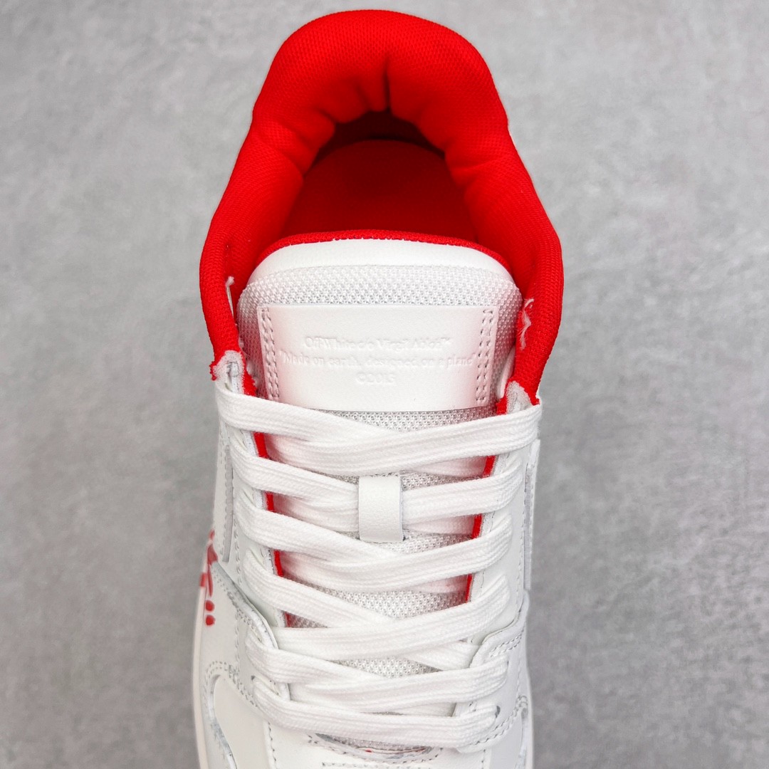 OFF WHITE Out of Office 米白色 低筒 板鞋 休闲鞋 运动鞋 男鞋 女鞋 OMIA189F21LEA0030125