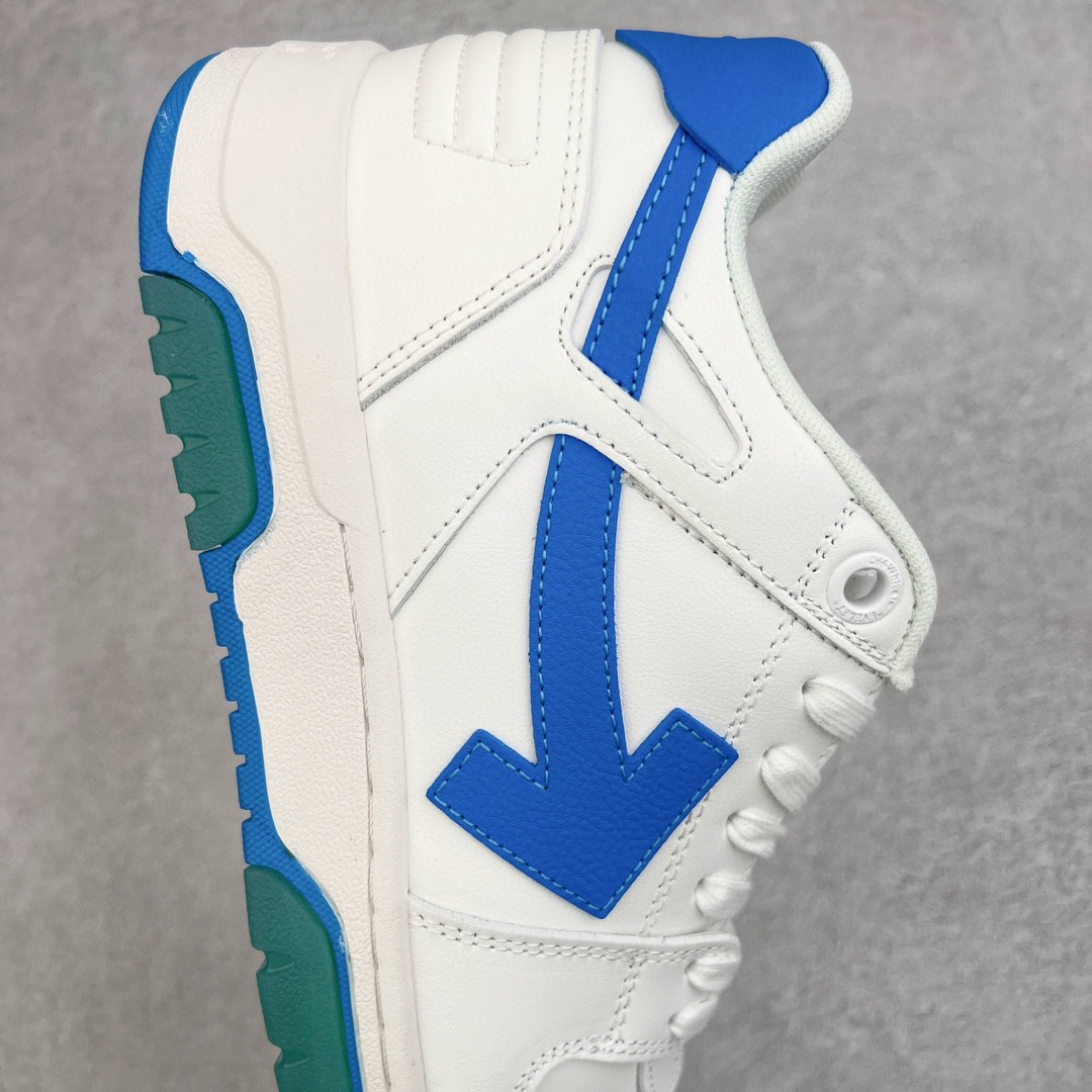 OFF WHITE Out of Office 白蓝 低筒 板鞋 休闲鞋 运动鞋 男鞋 女鞋 OMIA189F21LEA0020145