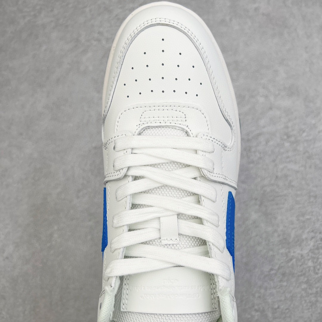 OFF WHITE Out of Office 白蓝 低筒 板鞋 休闲鞋 运动鞋 男鞋 女鞋 OMIA189F21LEA0020145