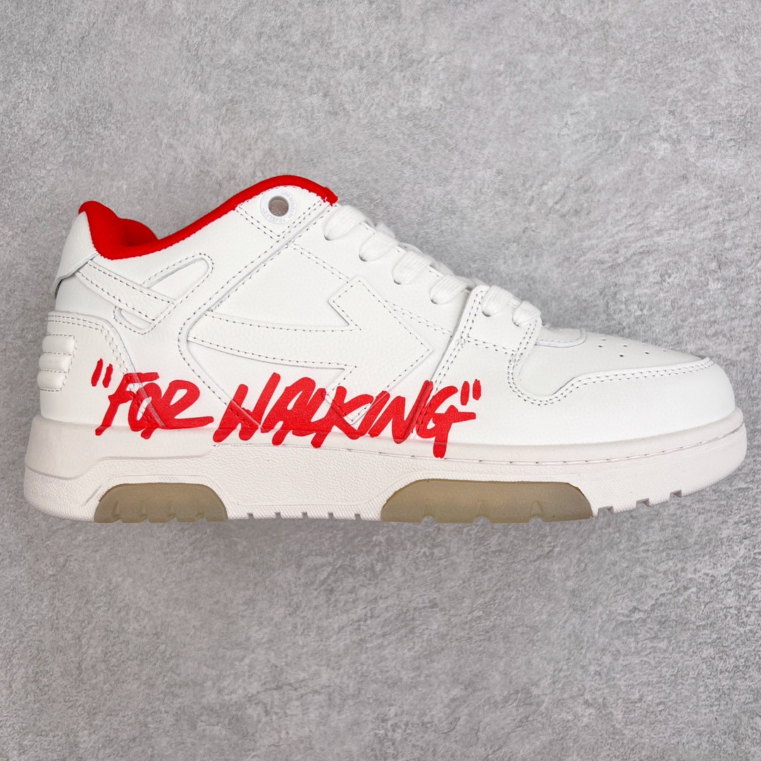 OFF WHITE Out of Office 米白色 低筒 板鞋 休闲鞋 运动鞋 男鞋 女鞋 OMIA189F21LEA0030125