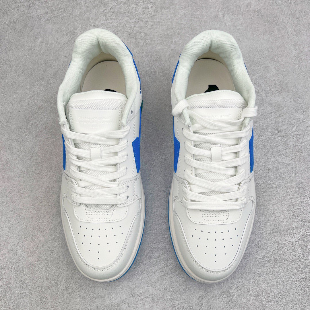 OFF WHITE Out of Office 白蓝 低筒 板鞋 休闲鞋 运动鞋 男鞋 女鞋 OMIA189F21LEA0020145