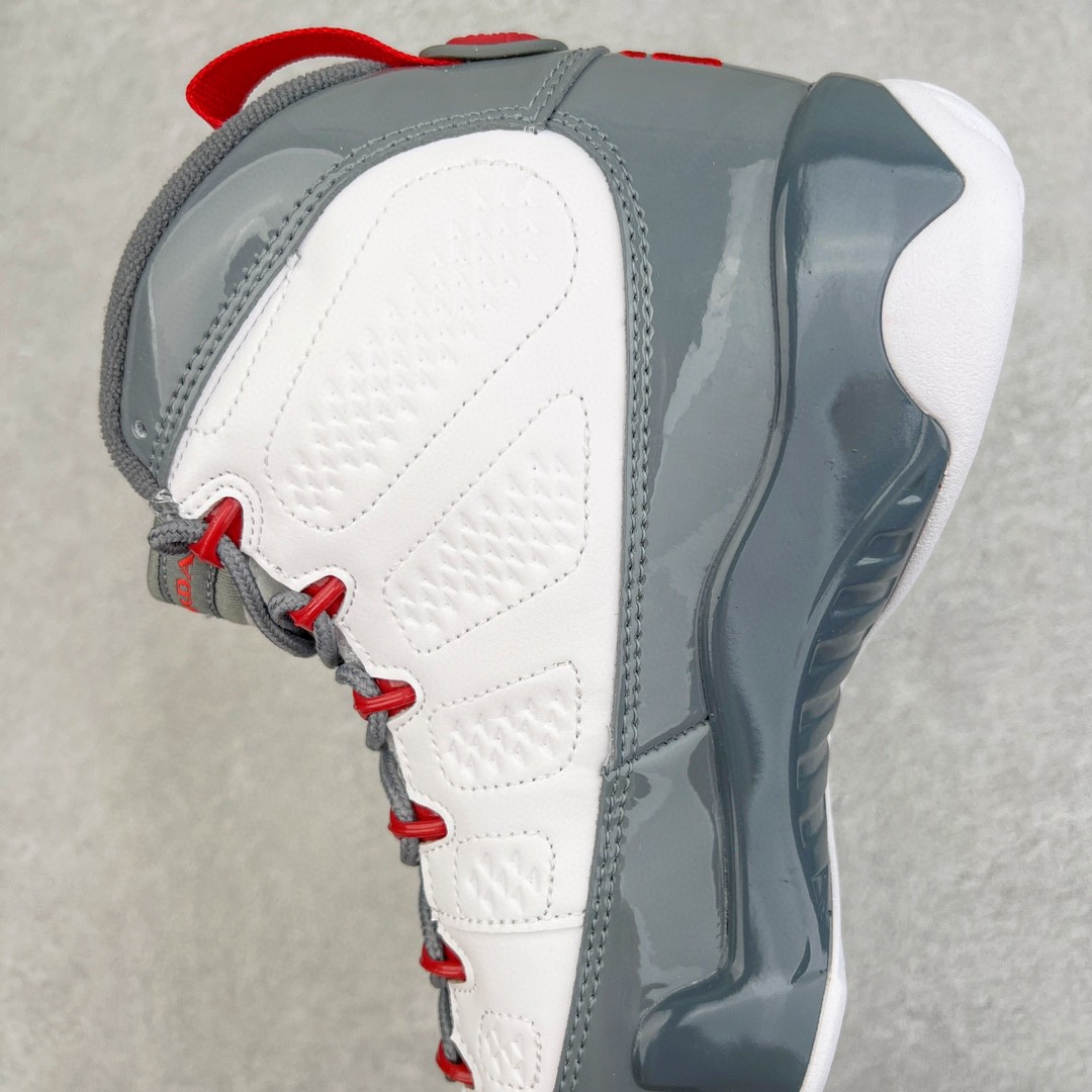 Jordan Air Jordan 9 Fire Red 白灰 高筒 碳板 全掌气垫 篮球鞋 球鞋 男鞋 休闲鞋 CT8019-162