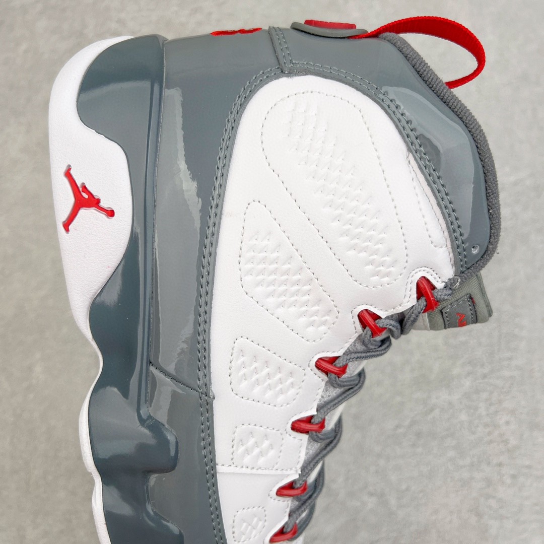 Jordan Air Jordan 9 Fire Red 白灰 高筒 碳板 全掌气垫 篮球鞋 球鞋 男鞋 休闲鞋 CT8019-162