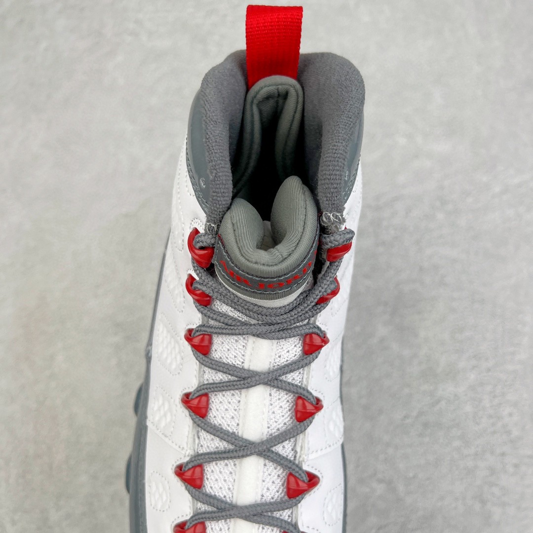 Jordan Air Jordan 9 Fire Red 白灰 高筒 碳板 全掌气垫 篮球鞋 球鞋 男鞋 休闲鞋 CT8019-162