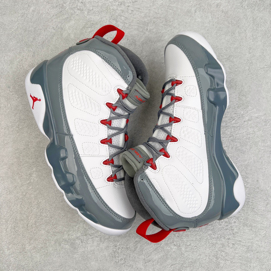 Jordan Air Jordan 9 Fire Red 白灰 高筒 碳板 全掌气垫 篮球鞋 球鞋 男鞋 休闲鞋 CT8019-162