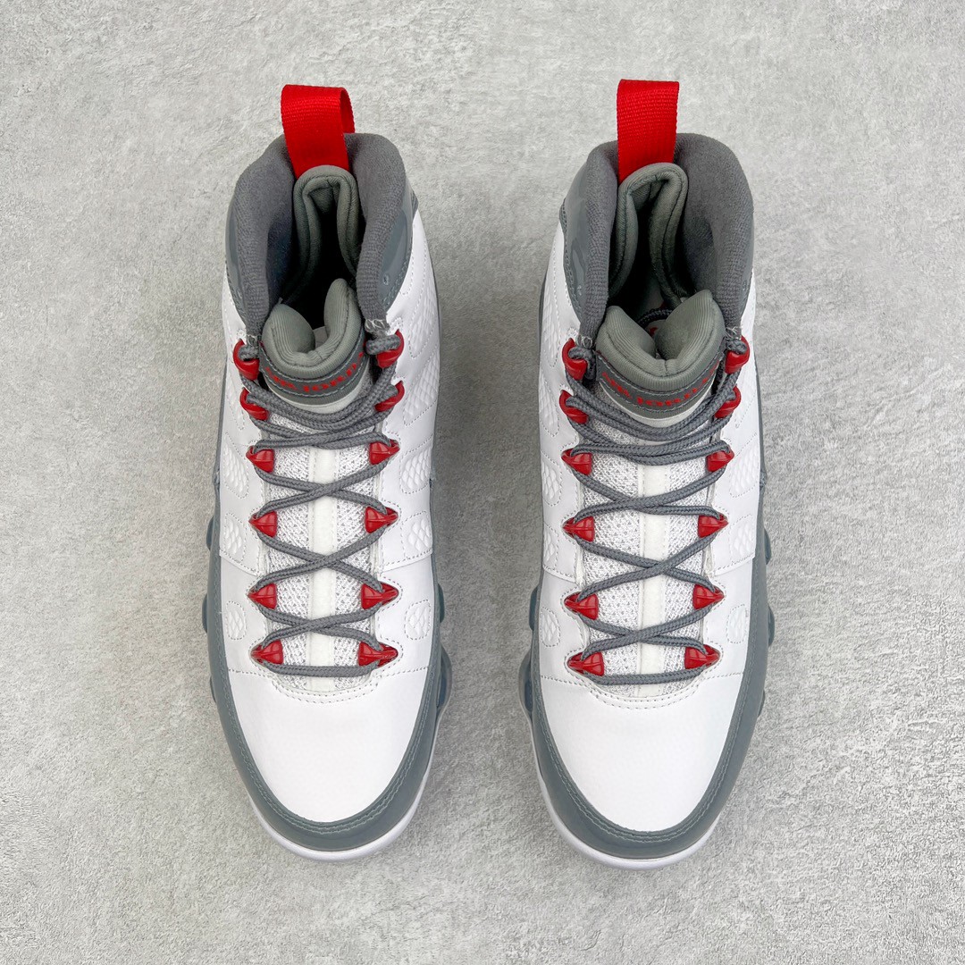 Jordan Air Jordan 9 Fire Red 白灰 高筒 碳板 全掌气垫 篮球鞋 球鞋 男鞋 休闲鞋 CT8019-162