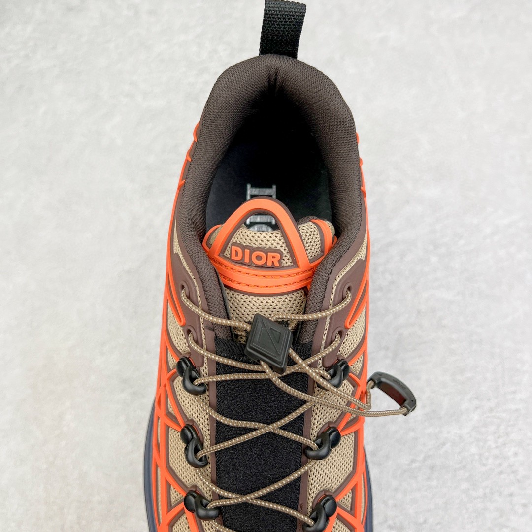 DIOR 迪奥 B31网布藤格纹图案 米橙色 低筒 休闲鞋 运动鞋 板鞋 男鞋 女鞋 3SN297ZUV_H268