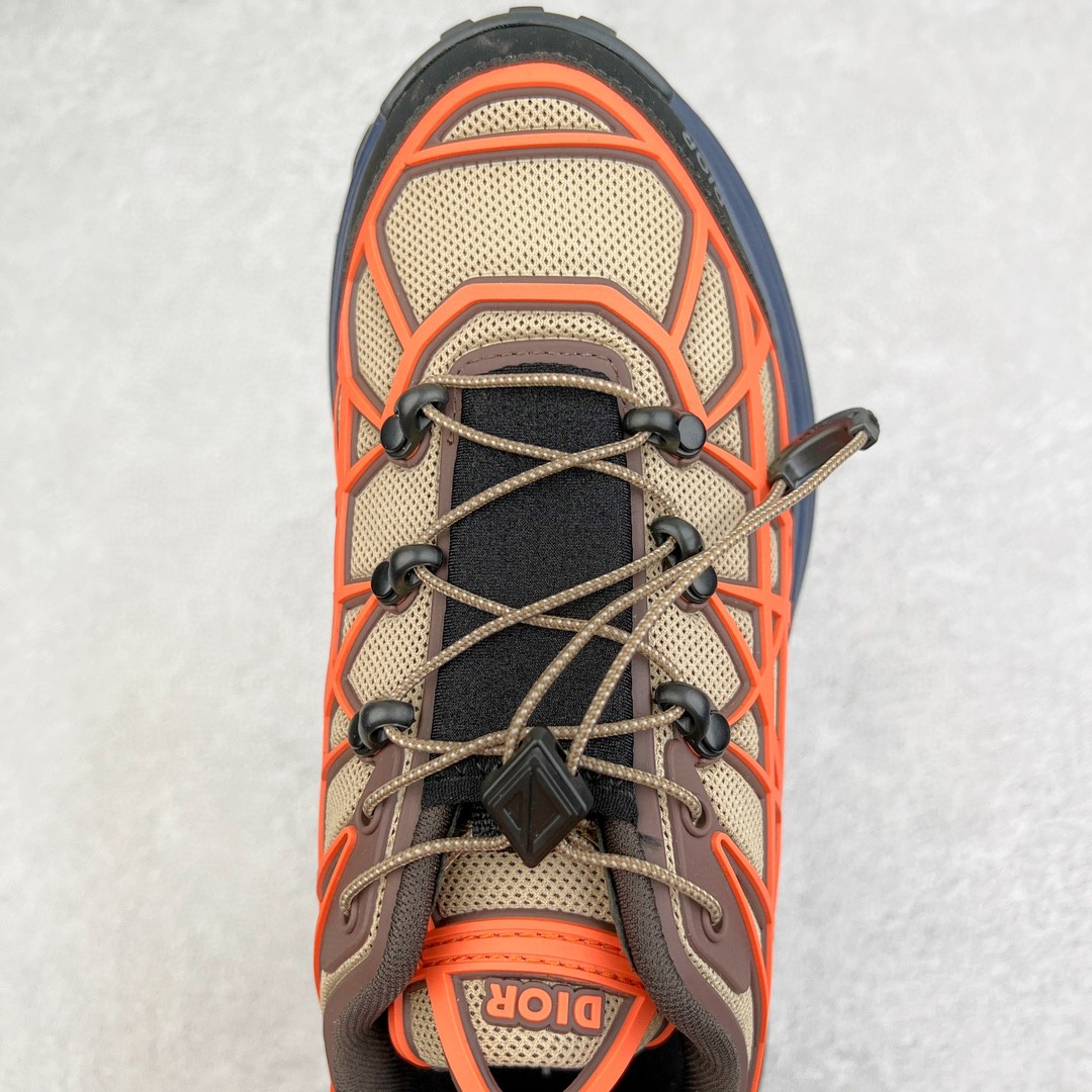 DIOR 迪奥 B31网布藤格纹图案 米橙色 低筒 休闲鞋 运动鞋 板鞋 男鞋 女鞋 3SN297ZUV_H268