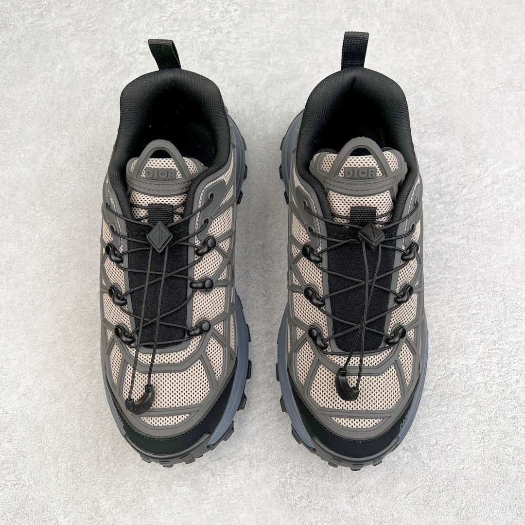 DIOR 迪奥 B31网布藤格纹图案 灰粽色 低筒 休闲鞋 运动鞋 板鞋 男鞋 女鞋 3SN297ZUV_H711