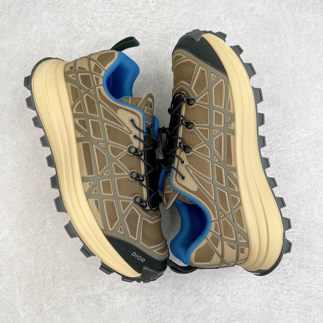 DIOR 迪奥 B31网布藤格纹图案 棕色 低筒 休闲鞋 运动鞋 板鞋 男鞋 女鞋 3SN297ZUV_H167