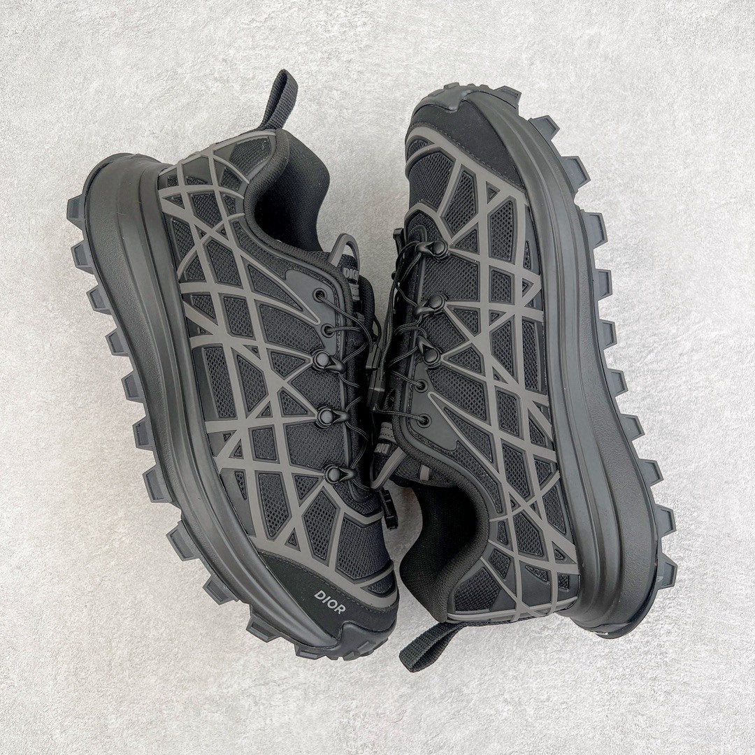 DIOR 迪奥 B31网布藤格纹图案 黑色 低筒 休闲鞋 运动鞋 板鞋 男鞋 女鞋 3SN297ZUV_H900