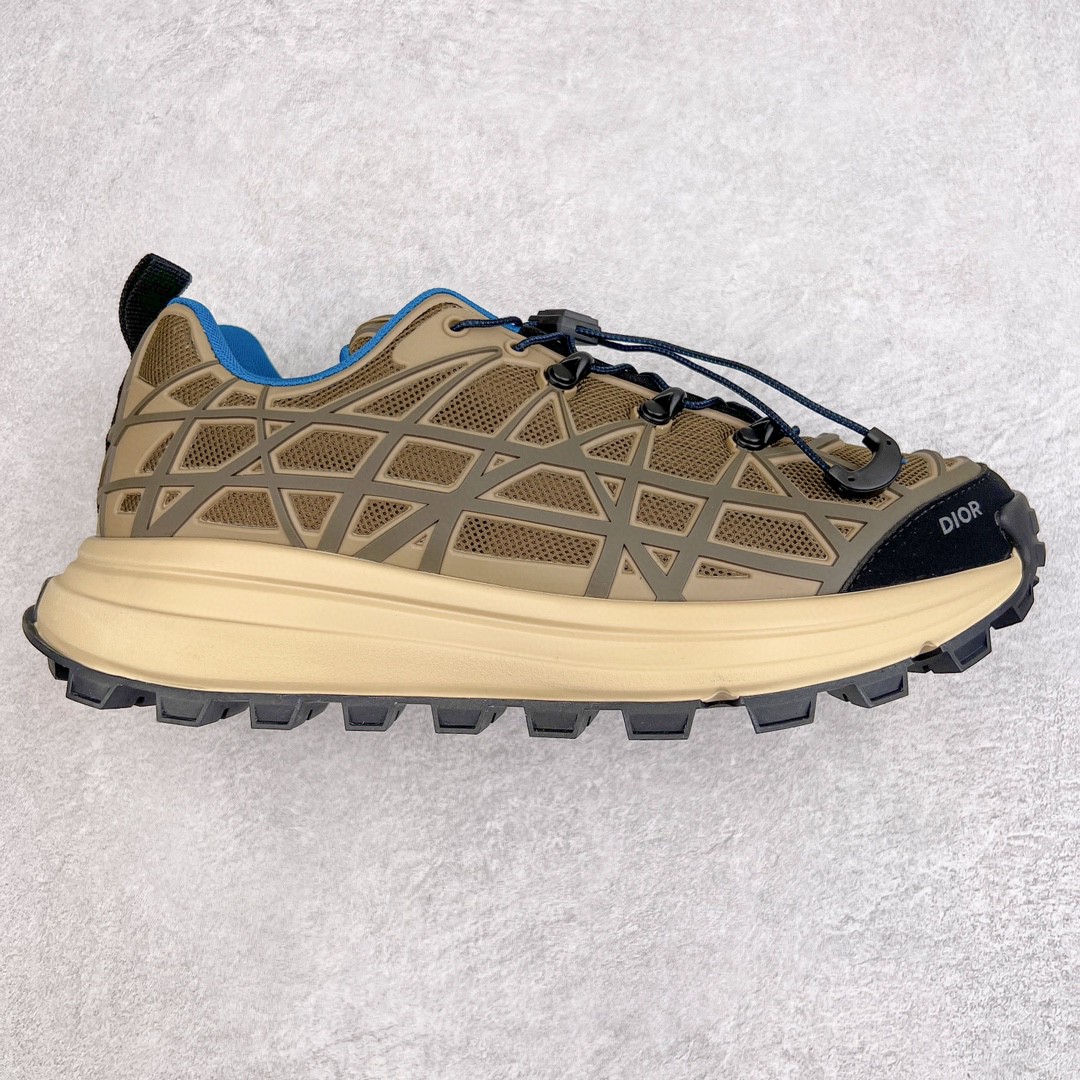 DIOR 迪奥 B31网布藤格纹图案 棕色 低筒 休闲鞋 运动鞋 板鞋 男鞋 女鞋 3SN297ZUV_H167