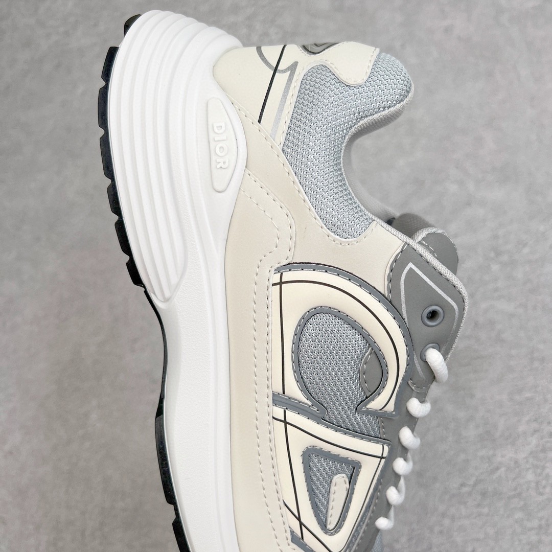 Dior 迪奥 B30网眼织物 灰色 低筒 休闲鞋 运动鞋 板鞋 男鞋 女鞋 3SN279ZLZ_H860