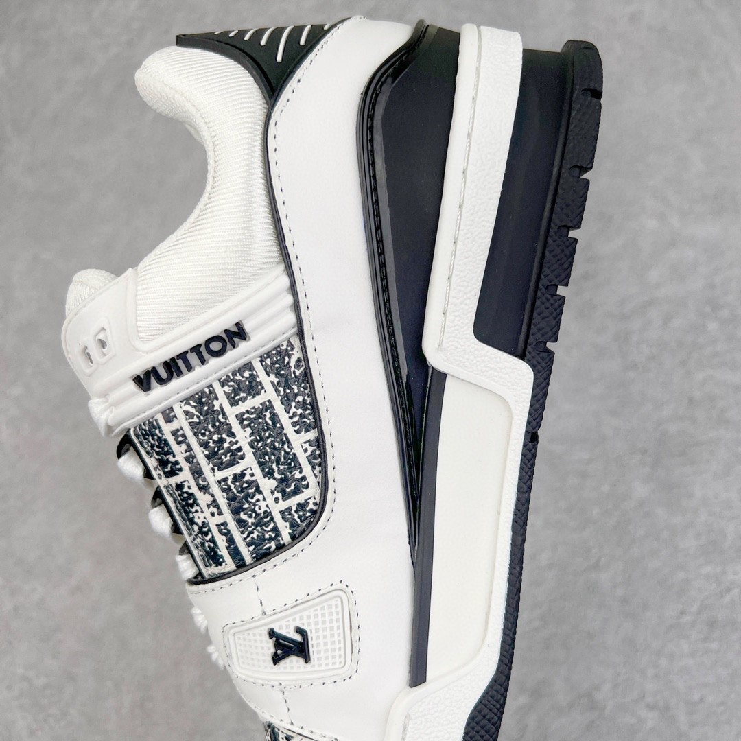 LADY PINK LOUIS VUITTON Trainer 艺术家联名 白黑色 低筒 休闲鞋 板鞋 运动鞋 男鞋 女鞋